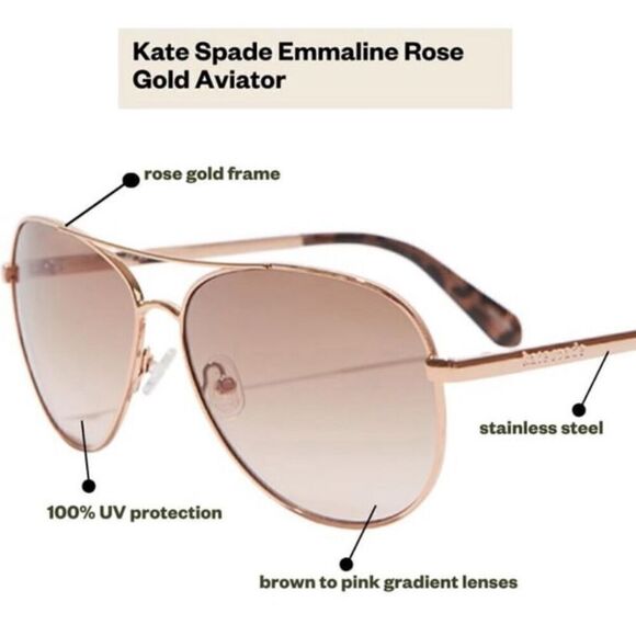 Kate Spade Accessories - Kate Spade aviator glasses
